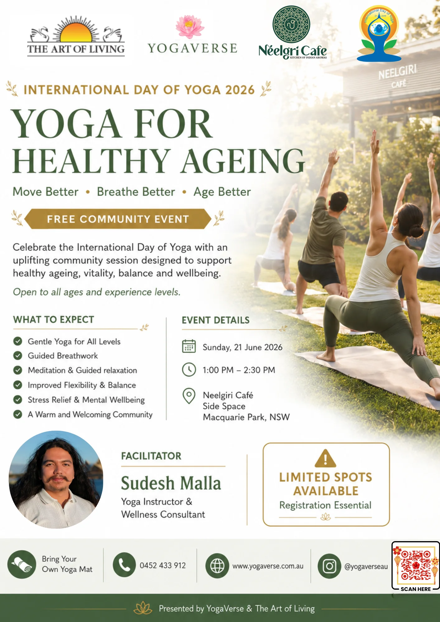 Internationl Yoga Day 2026 - Macquarie Pak