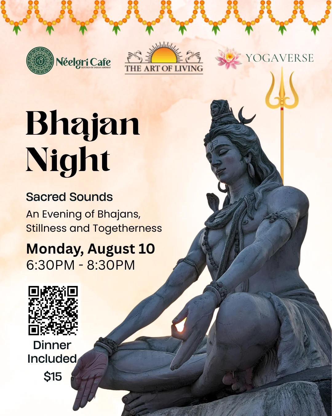 Bhajan Night poster